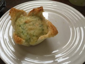 Cheesy Broccoli & Cauliflower Bread Pies
