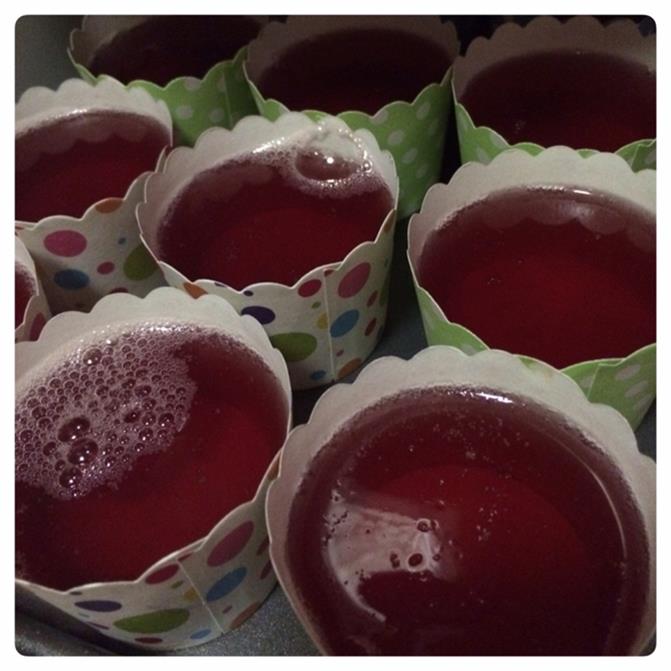 Fruit Juice Jelly Cups