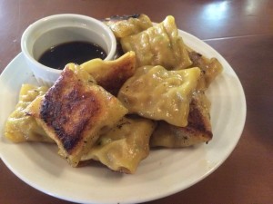 Pan Fried Pork Dumplings