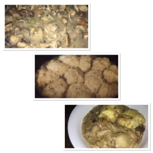 SC Chicken & Mushrooms with Oregano Dumplings