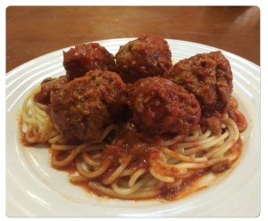 Spaghetti & SC Meatballs