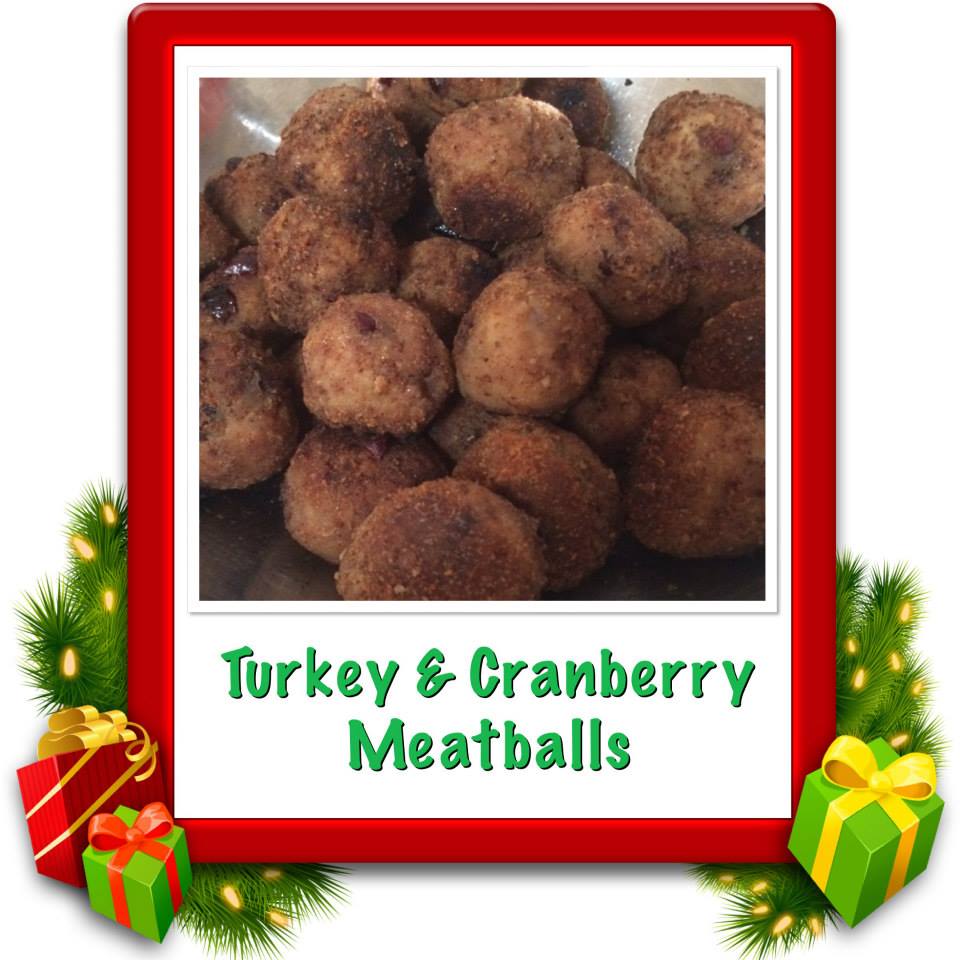 Turkey & Cranberry Meatballs