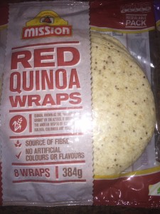 Red Quinoa Wraps