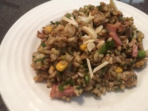 Chicken & Bacon Rice Salad