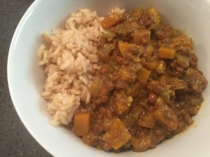 Dahl with Rice
