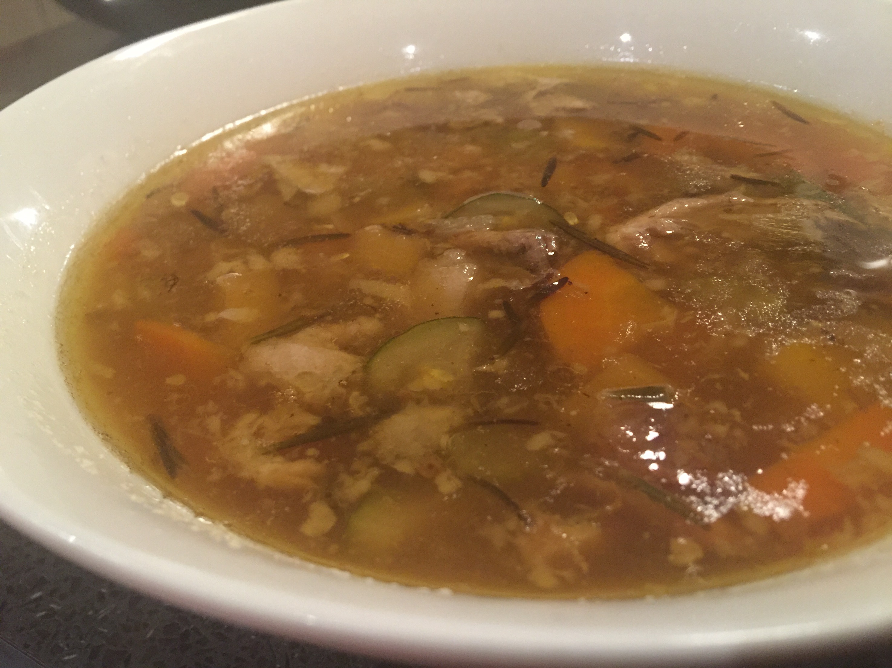 Scotch Broth with Vegetables﻿
