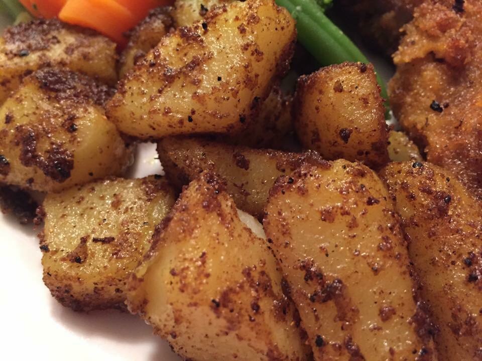 Curry Crunch Potatoes