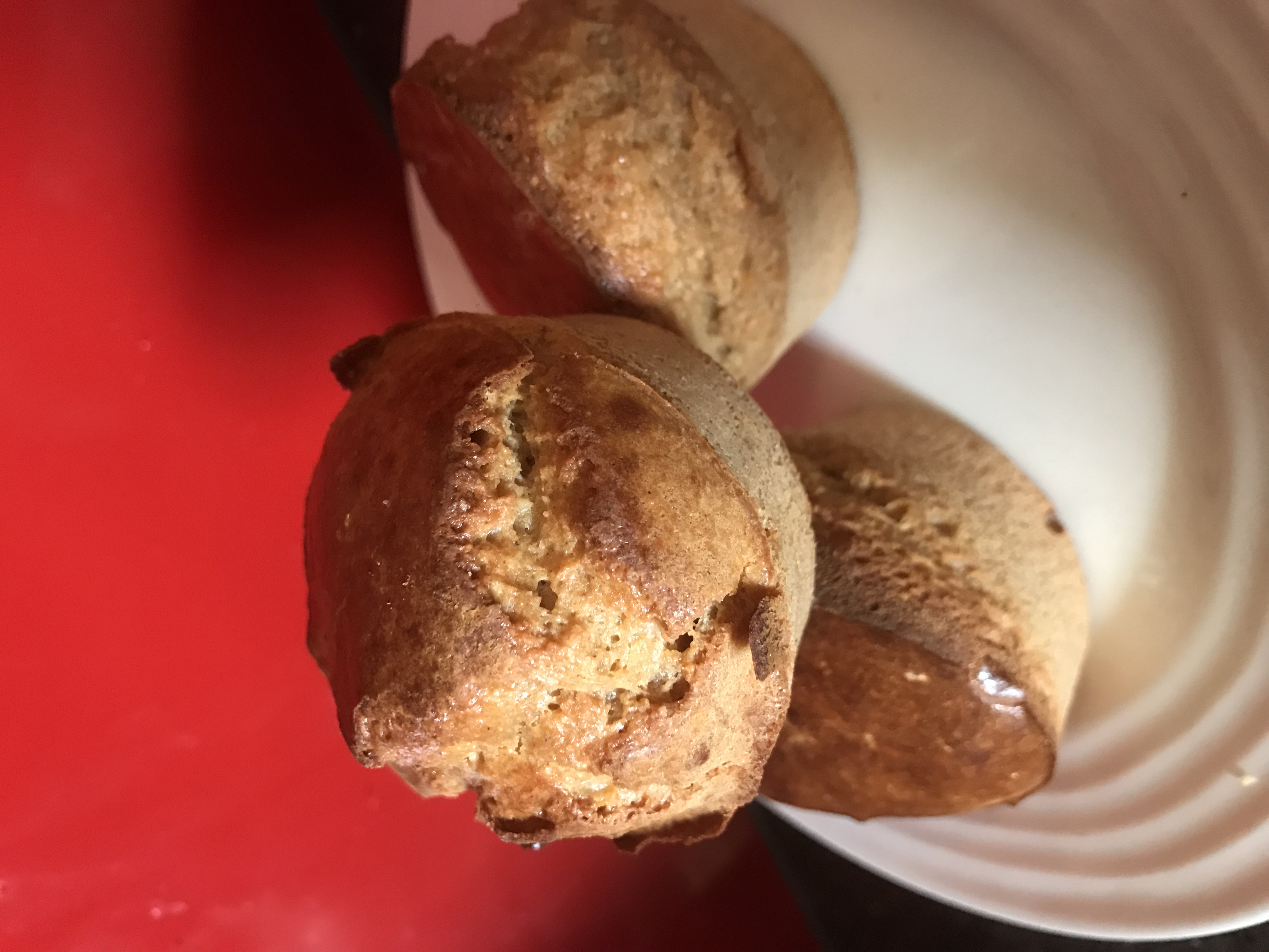 Apple Nut Protein Muffins