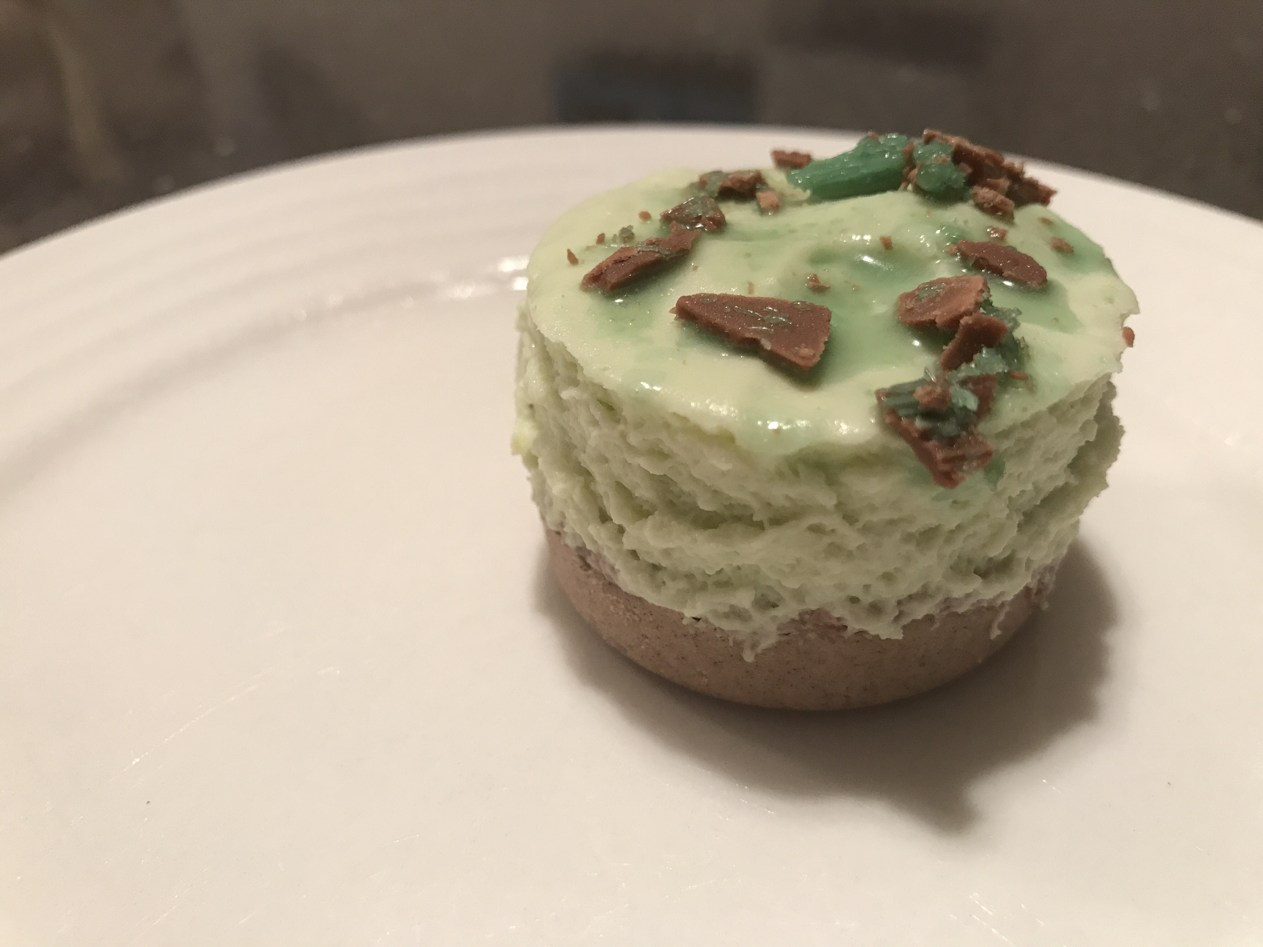 After Dinner Mint Mini Cheesecake
