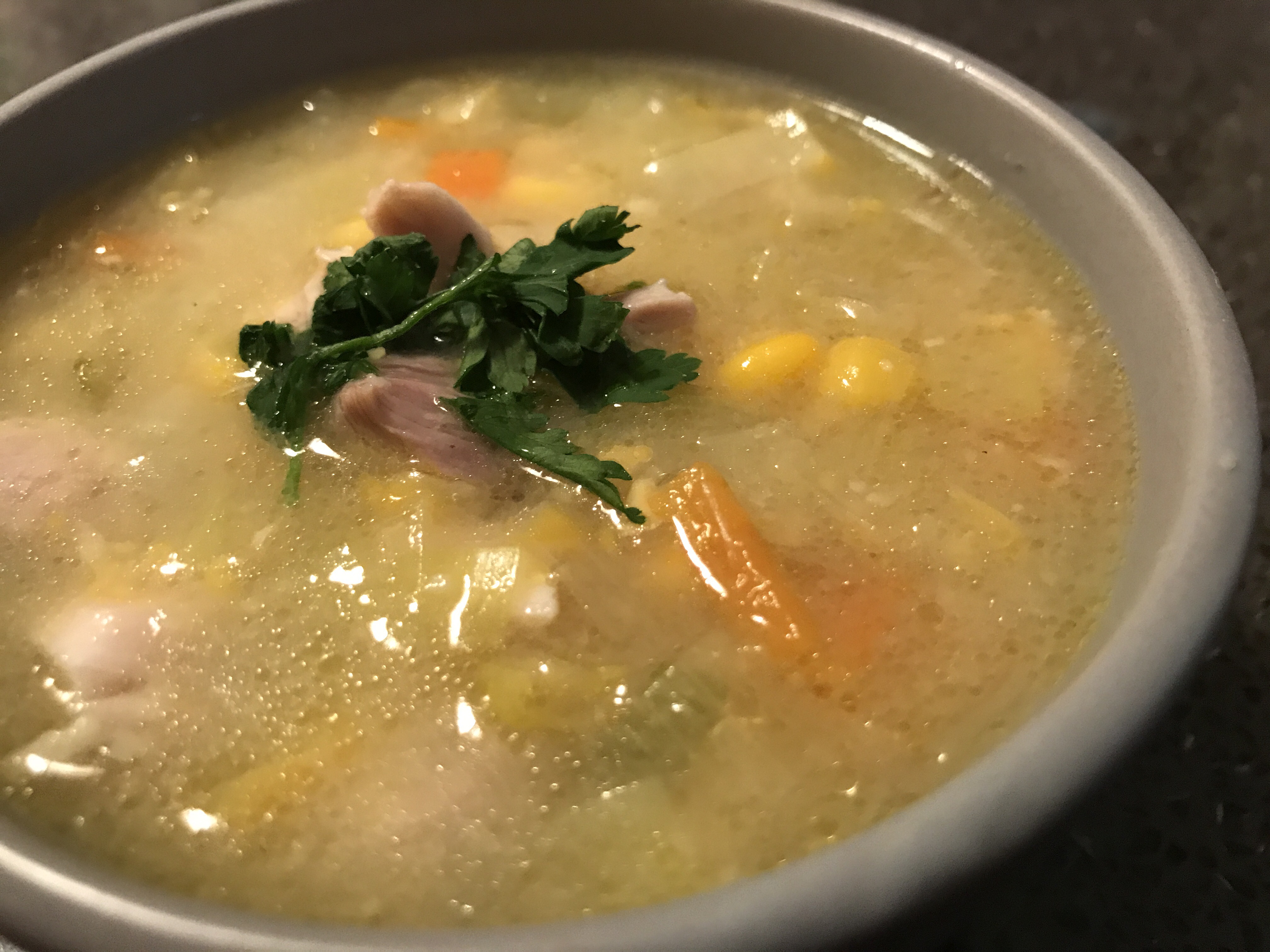 Chicken Corn Soup – C4K Kitchen