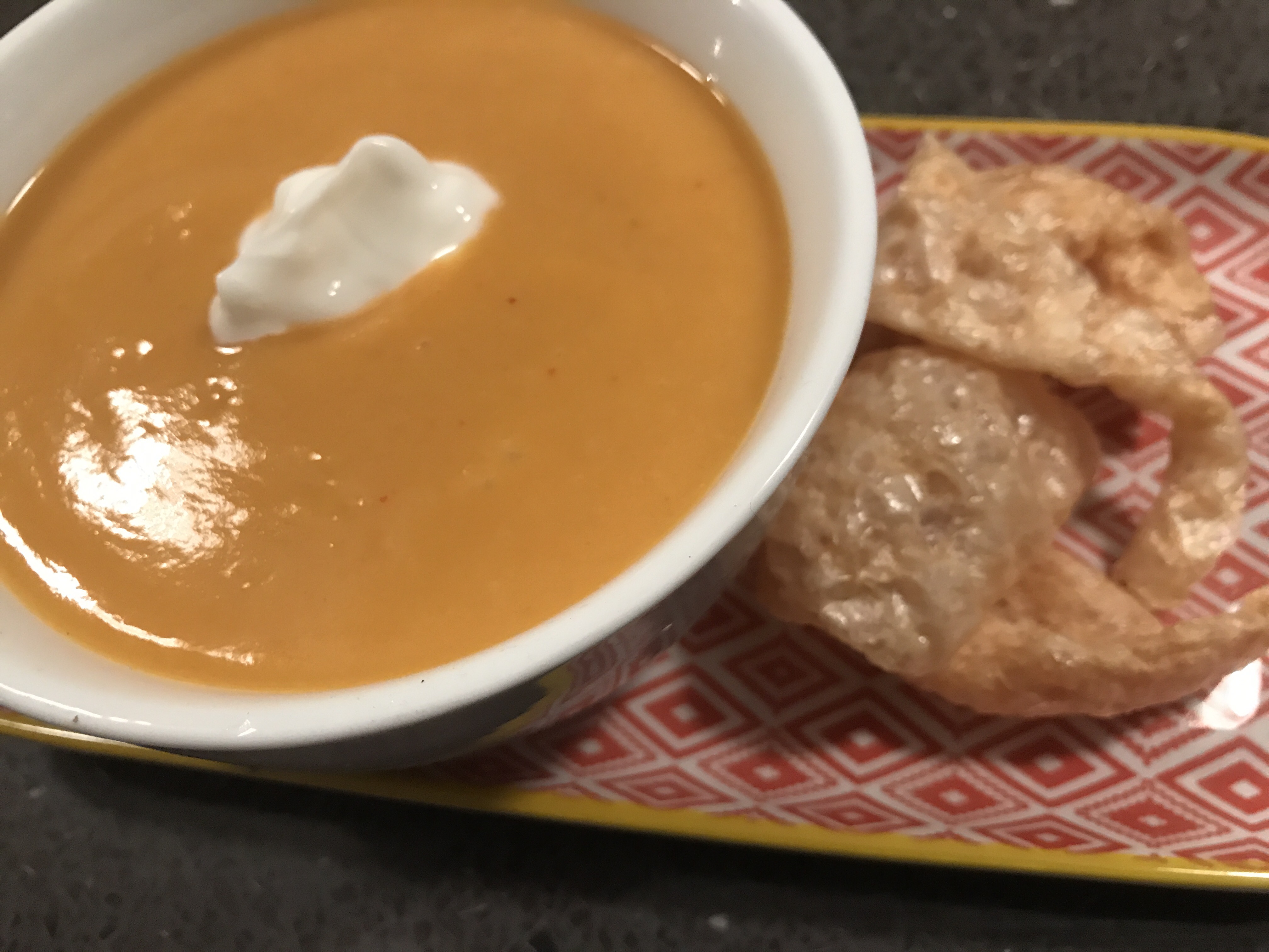 Protein Enriched Thai Pumpkin Soup