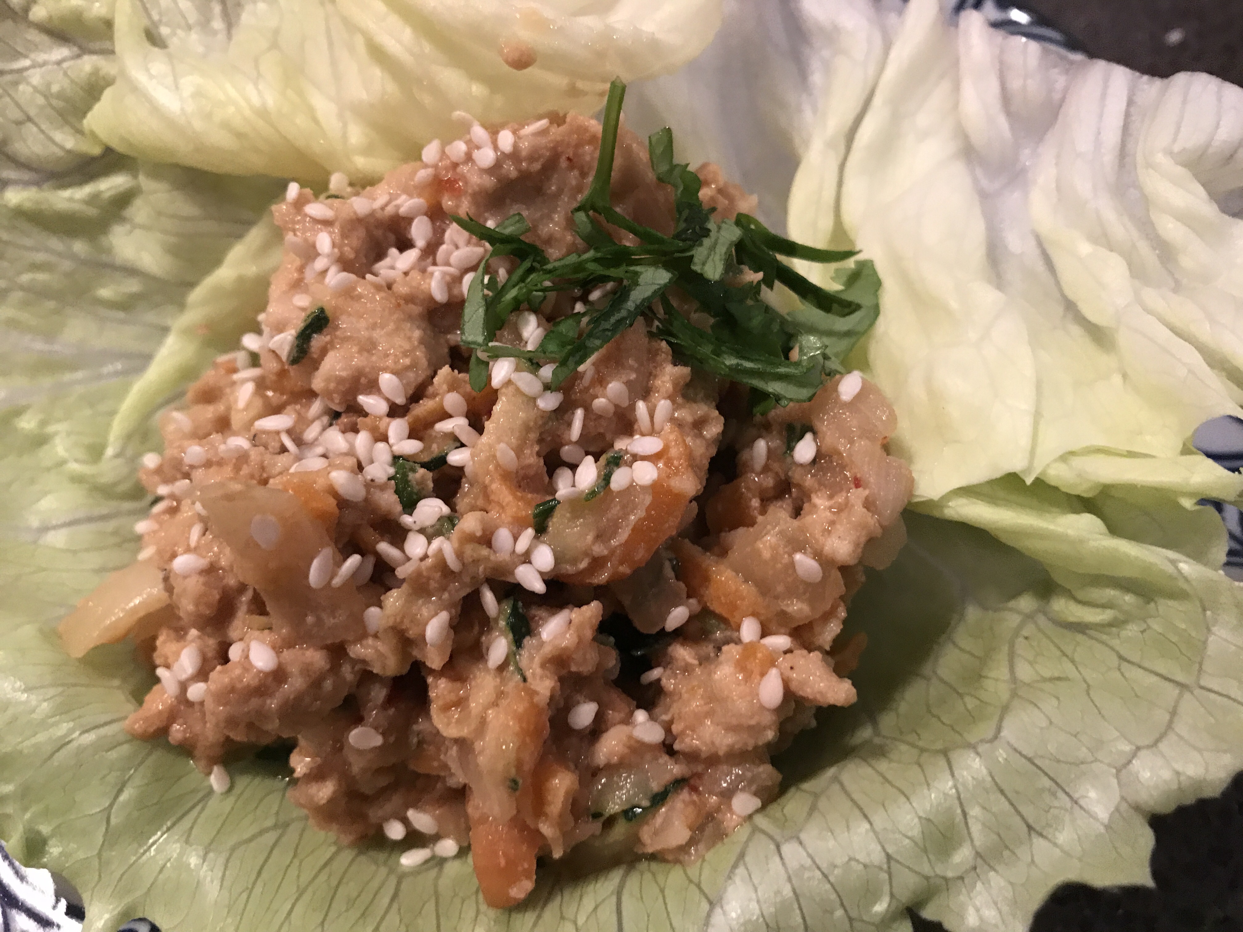 Chicken San Choy Bau